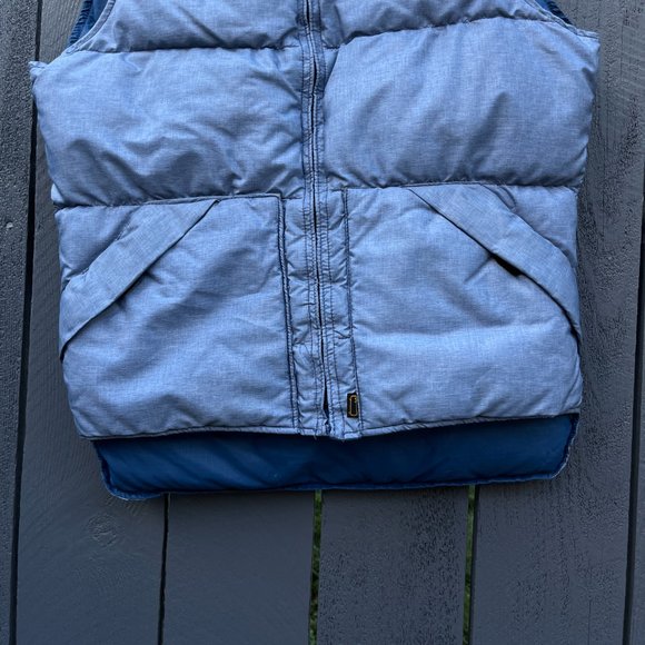 VTG Light Baby Blue Vest "Small" Prime Northern DOWN Big Pockets! USA NOS - Picture 6 of 11